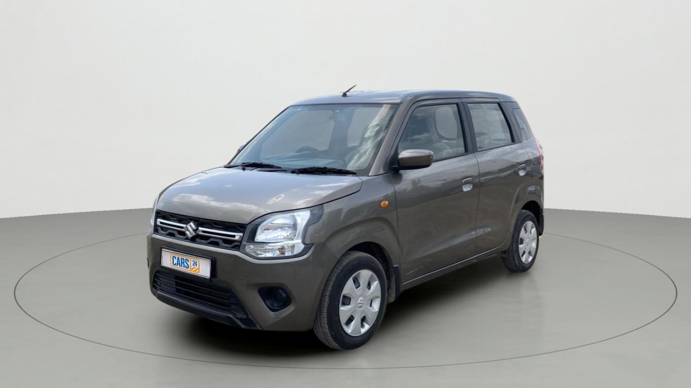 2019 Maruti New Wagon-R VXI 1.2, Petrol, Manual, 46,895 km, Left Front Diagonal