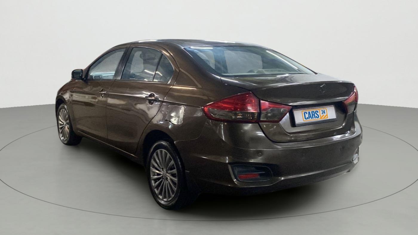 2015 Maruti Ciaz ZDI+, Diesel, Manual, 1,10,160 km, Left Back Diagonal