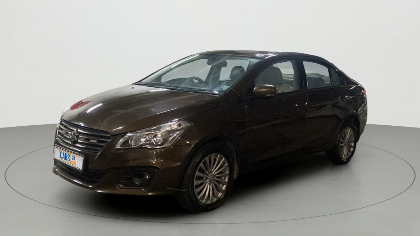 2015 Maruti Ciaz ZDI+, Diesel, Manual, 1,10,160 km, Left Front Diagonal