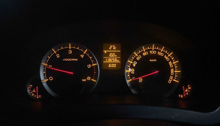2011 Maruti Swift ZDI, Diesel, Manual, 1,18,252 km, Odometer Image