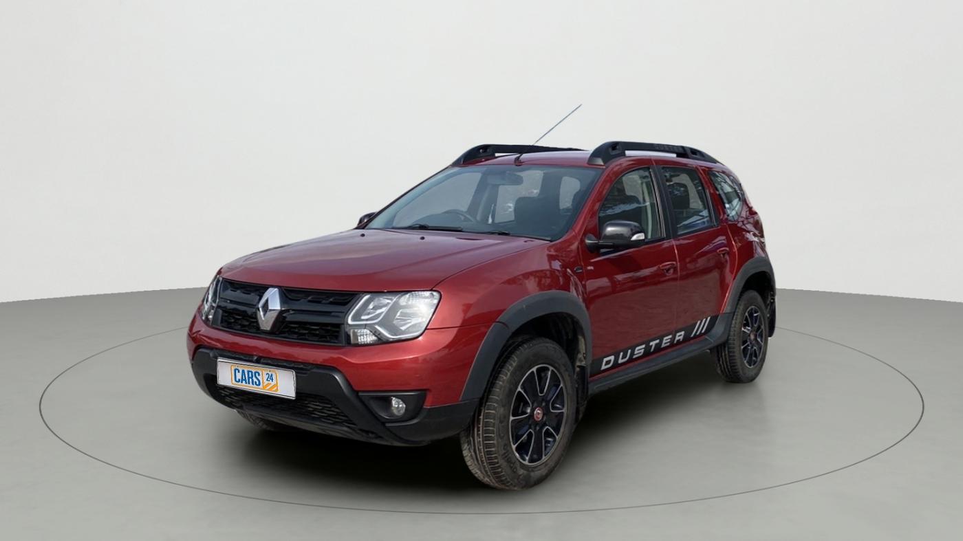 2018 Renault Duster RXS CVT, Petrol, Automatic, 21,993 km, Left Front Diagonal