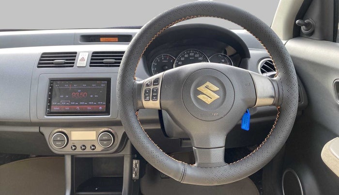 2010 Maruti Swift Dzire ZXI, Petrol, Manual, 80,313 km, Steering Wheel Close Up