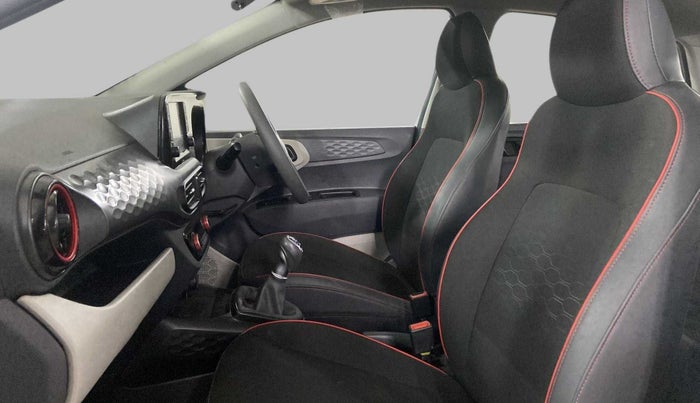 2021 Hyundai AURA SX+ 1.0 TURBO GDI MT, Petrol, Manual, 13,621 km, Right Side Front Door Cabin