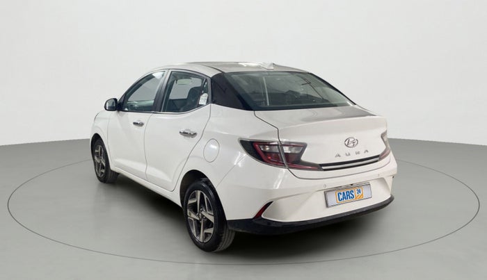 2021 Hyundai AURA SX+ 1.0 TURBO GDI MT, Petrol, Manual, 13,621 km, Left Back Diagonal