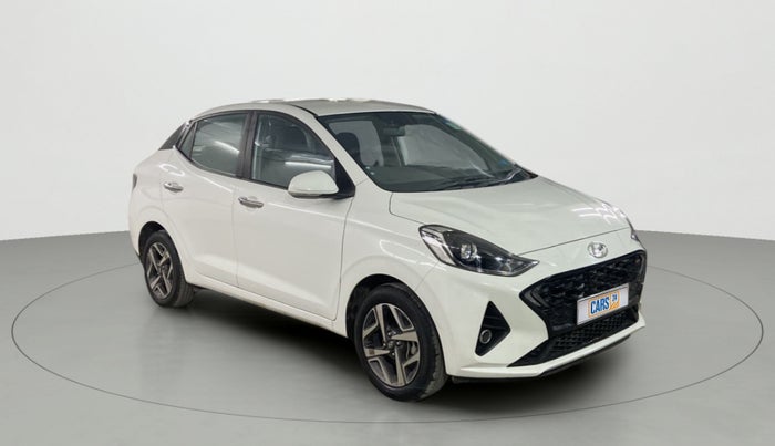 2021 Hyundai AURA SX+ 1.0 TURBO GDI MT, Petrol, Manual, 13,621 km, Right Front Diagonal