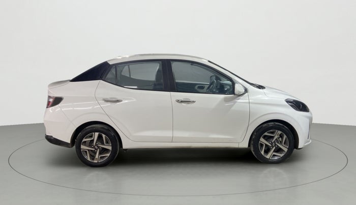 2021 Hyundai AURA SX+ 1.0 TURBO GDI MT, Petrol, Manual, 13,621 km, Right Side View