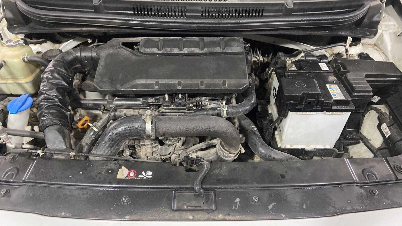 2021 Hyundai AURA SX+ 1.0 TURBO GDI MT, Petrol, Manual, 13,621 km, Open Bonet