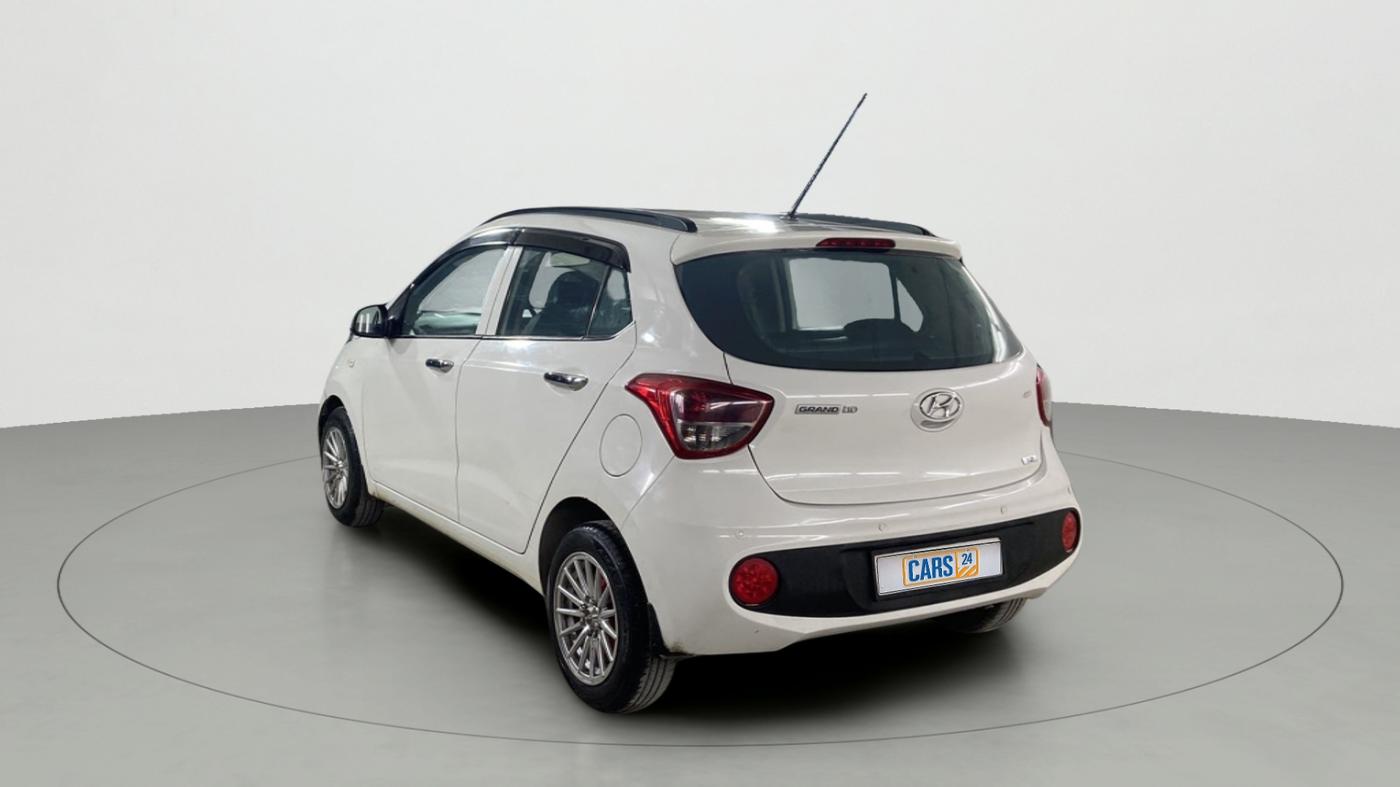 2018 Hyundai Grand i10 MAGNA 1.2 KAPPA VTVT, Petrol, Manual, 27,927 km, Left Back Diagonal
