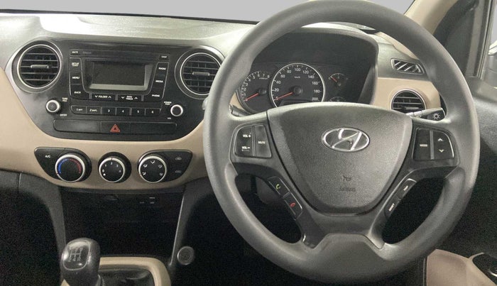 2018 Hyundai Grand i10 MAGNA 1.2 KAPPA VTVT, Petrol, Manual, 27,927 km, Steering Wheel Close Up