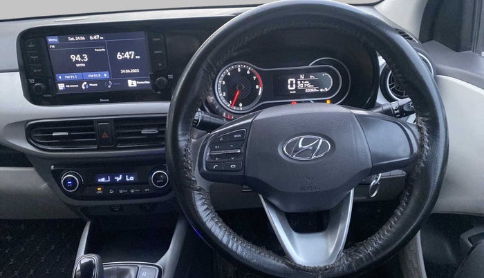 2019 Hyundai GRAND I10 NIOS SPORTZ AMT 1.2 KAPPA VTVT, Petrol, Automatic, 69,442 km, Steering Wheel Close Up