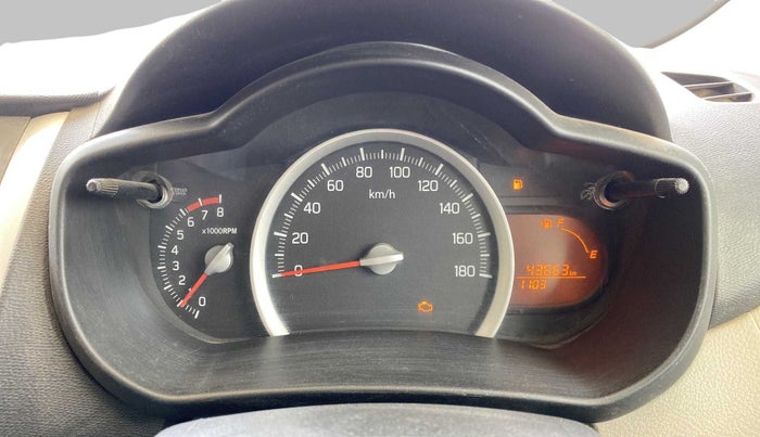 2016 Maruti Celerio ZXI (O), CNG, Manual, 43,636 km, Odometer Image