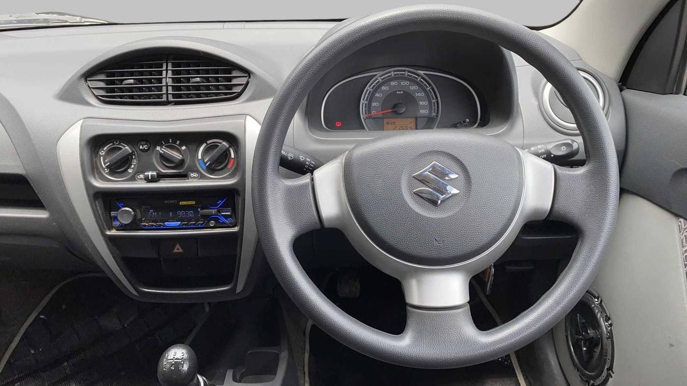 2018 Maruti Alto 800 LXI, Petrol, Manual, 21,549 km, Steering Wheel Close Up