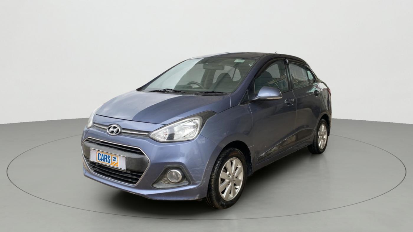 2014 Hyundai Xcent S (O) 1.2, Petrol, Manual, 58,973 km, Left Front Diagonal
