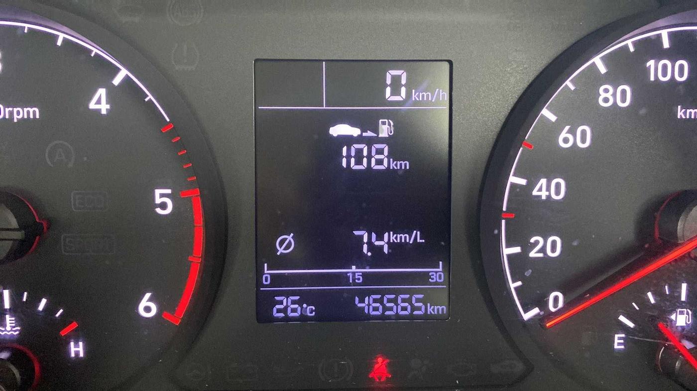 2018 Hyundai Verna 1.6 EX CRDI, Diesel, Manual, 46,551 km, Odometer Image