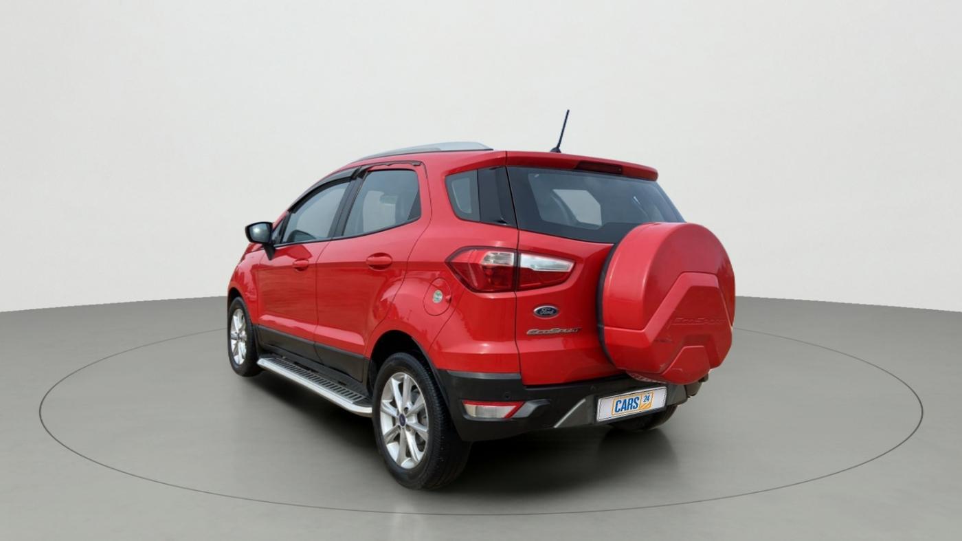 2018 Ford Ecosport TITANIUM 1.5L DIESEL, Diesel, Manual, 89,998 km, Left Back Diagonal