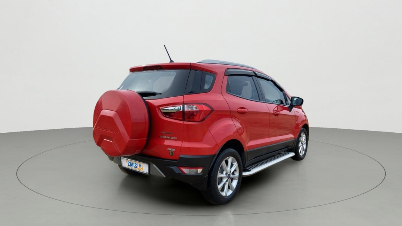 2018 Ford Ecosport TITANIUM 1.5L DIESEL, Diesel, Manual, 89,998 km, Right Back Diagonal