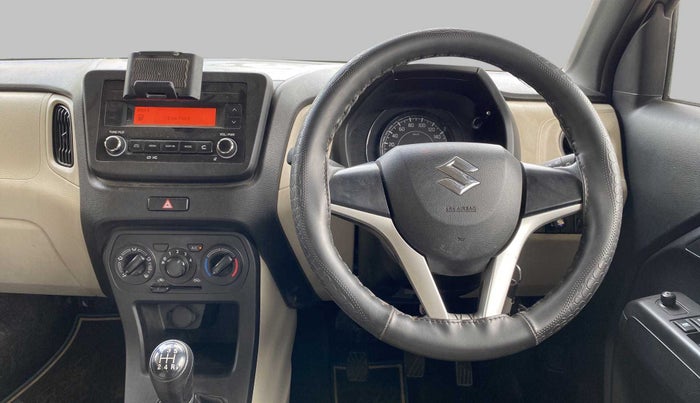 2021 Maruti New Wagon-R VXI 1.0, Petrol, Manual, 4,505 km, Steering Wheel Close Up