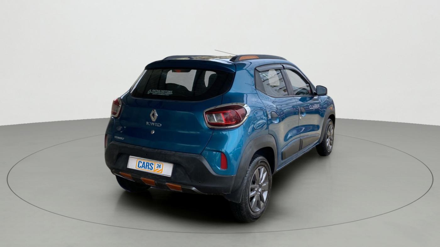 2021 Renault Kwid CLIMBER 1.0 (O), Petrol, Manual, 9,008 km, Right Back Diagonal