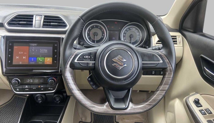 2021 Maruti Dzire ZXI AMT, Petrol, Automatic, 9,323 km, Steering Wheel Close Up