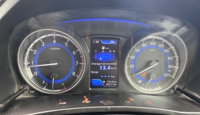 2018 Maruti Baleno ALPHA PETROL 1.2, CNG, Manual, 89,631 km, Odometer Image