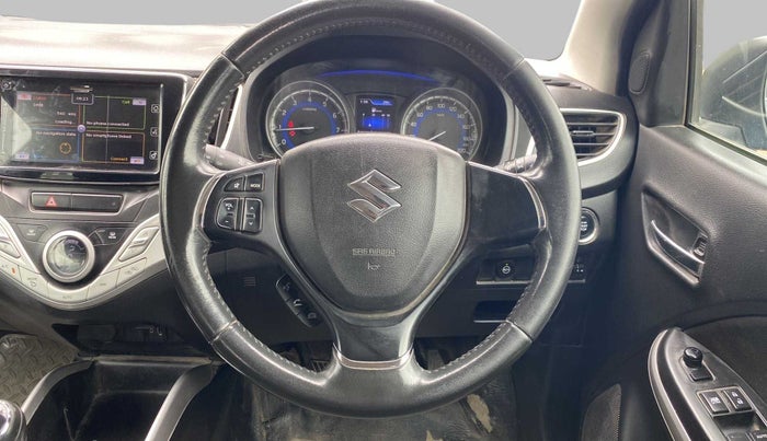 2018 Maruti Baleno ALPHA PETROL 1.2, CNG, Manual, 89,631 km, Steering Wheel Close Up