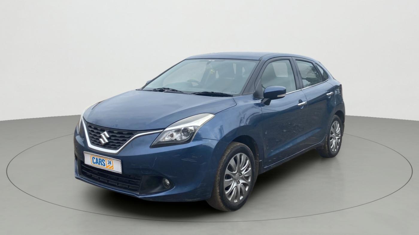 2018 Maruti Baleno ALPHA PETROL 1.2, CNG, Manual, 89,631 km, Left Front Diagonal