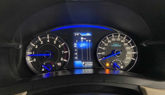 2019 Maruti Ciaz DELTA 1.5 SHVS MT PETROL, Petrol, Manual, 42,139 km, Odometer Image
