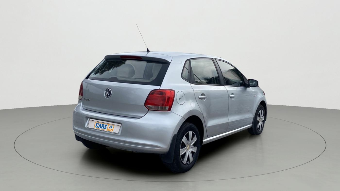 2010 Volkswagen Polo COMFORTLINE 1.2L PETROL, Petrol, Manual, 97,453 km, Right Back Diagonal