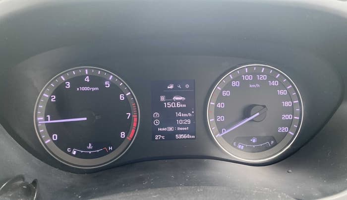 2014 Hyundai Elite i20 ASTA 1.2, Petrol, Manual, 53,550 km, Odometer Image