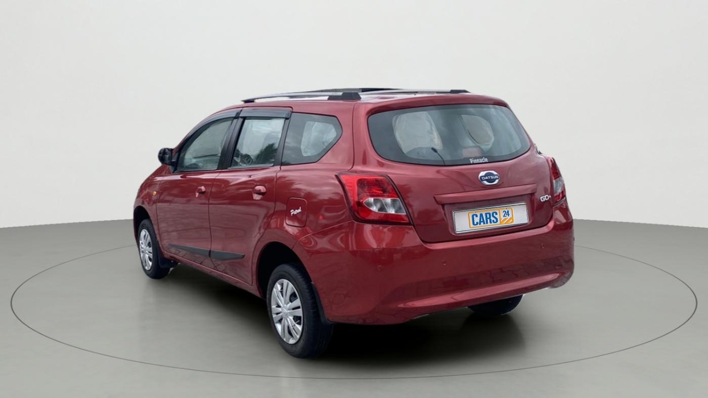 2016 Datsun Go Plus T, Petrol, Manual, 31,850 km, Left Back Diagonal