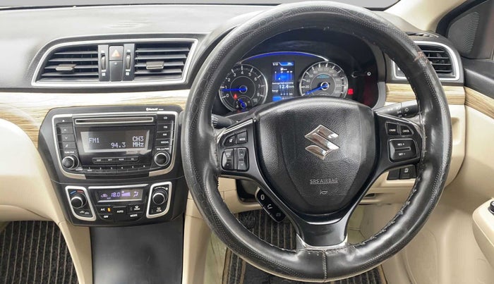 2018 Maruti Ciaz DELTA 1.5 SHVS MT PETROL, Petrol, Manual, 35,782 km, Steering Wheel Close Up