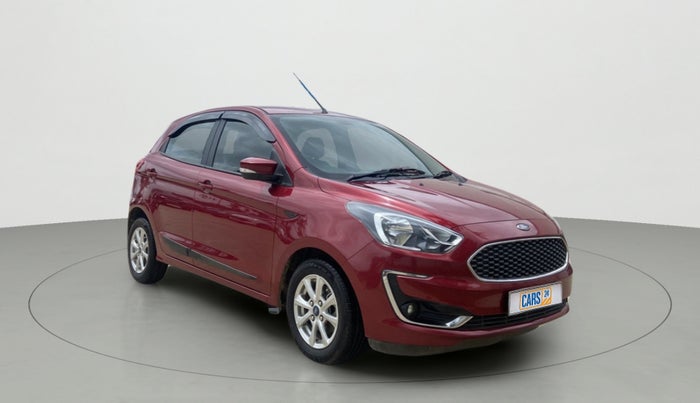 2019 Ford New Figo TITANIUM 1.2 PETROL MT, Petrol, Manual, 45,554 km, Right Front Diagonal