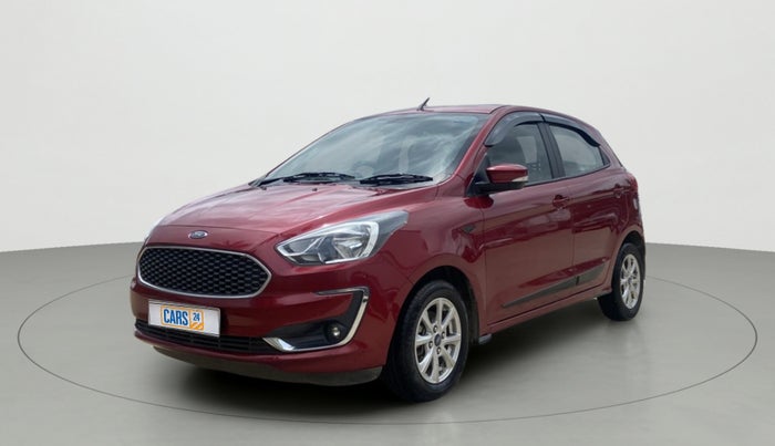 2019 Ford New Figo TITANIUM 1.2 PETROL MT, Petrol, Manual, 45,554 km, Left Front Diagonal