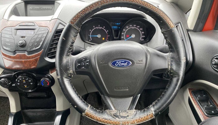 2017 Ford Ecosport TREND 1.5L PETROL, Petrol, Manual, 29,249 km, Steering Wheel Close Up