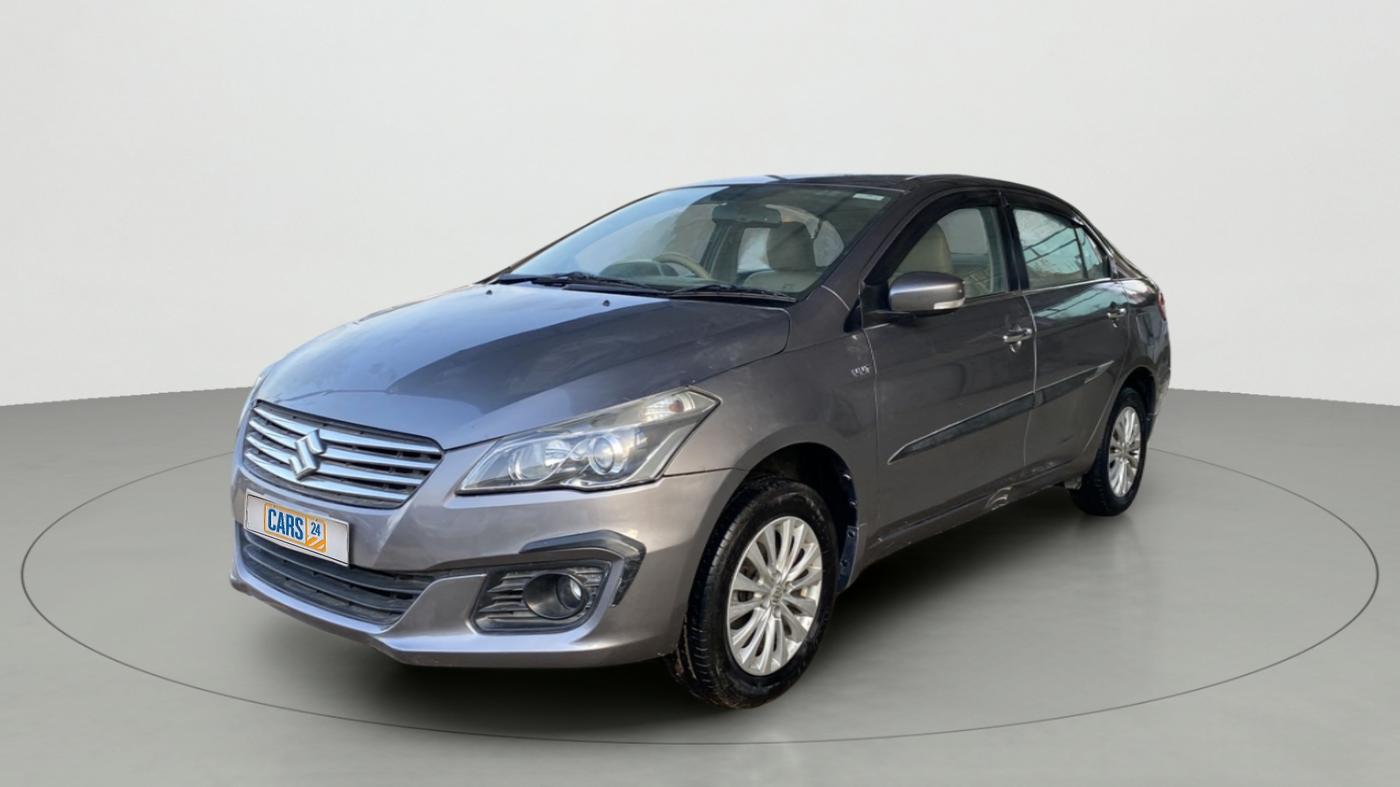 2016 Maruti Ciaz ZXI, Petrol, Manual, 50,709 km, Left Front Diagonal