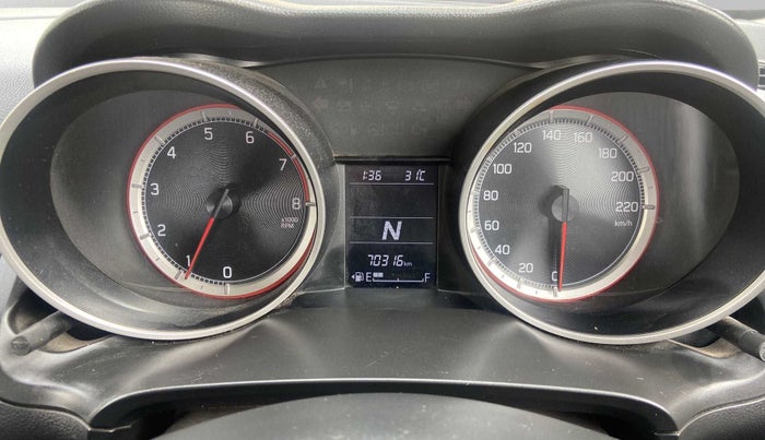 2019 Maruti Swift VXI AMT, Petrol, Automatic, 71,023 km, Odometer Image