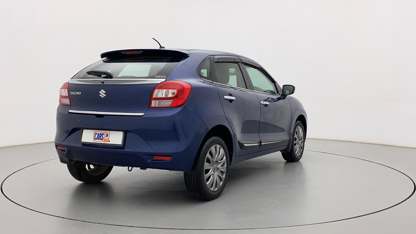 2018 Maruti Baleno ALPHA PETROL 1.2, Petrol, Manual, 32,758 km, Right Back Diagonal
