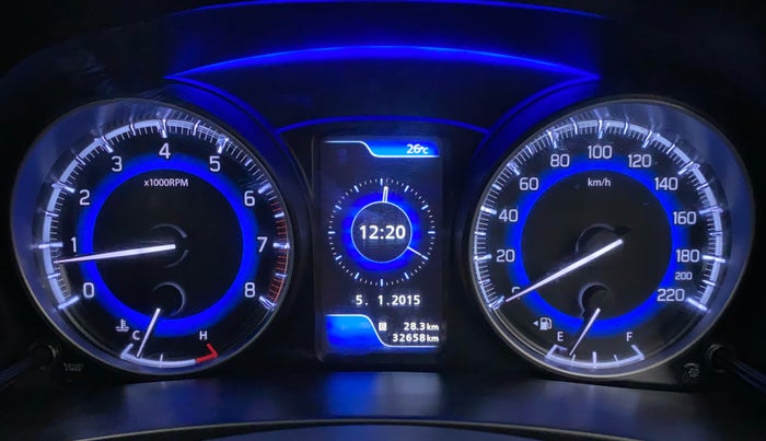 2018 Maruti Baleno ALPHA PETROL 1.2, Petrol, Manual, 32,758 km, Odometer Image