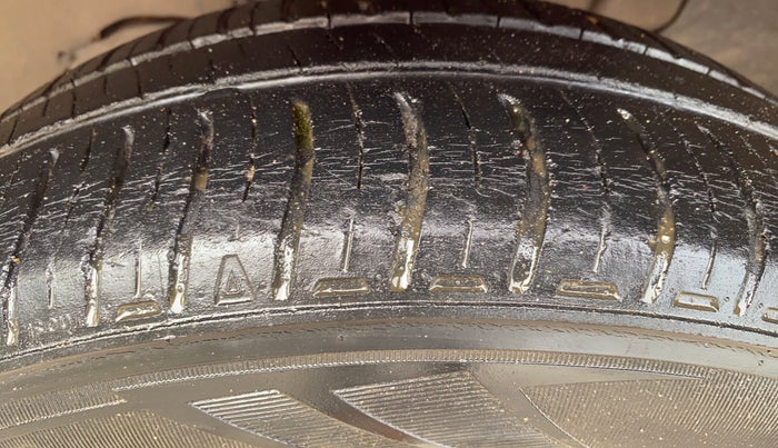 2017 Tata TIGOR XZ (O) PETROL, Petrol, Manual, 54,619 km, Left Front Tyre Tread