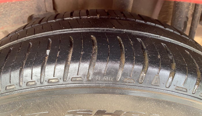 2017 Tata TIGOR XZ (O) PETROL, Petrol, Manual, 54,619 km, Left Rear Tyre Tread