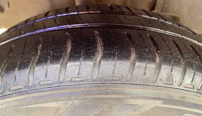 2017 Tata TIGOR XZ (O) PETROL, Petrol, Manual, 54,619 km, Right Rear Tyre Tread