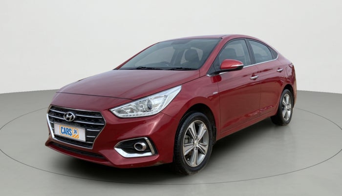 2019 Hyundai Verna 1.6 VTVT SX + AT, Petrol, Automatic, 52,144 km, Left Front Diagonal