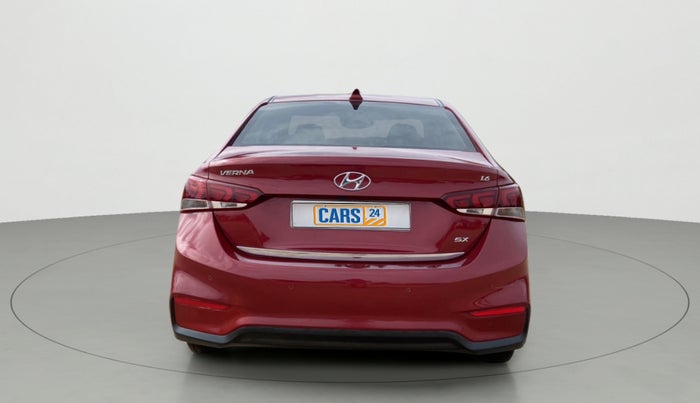 2019 Hyundai Verna 1.6 VTVT SX + AT, Petrol, Automatic, 52,144 km, Back/Rear