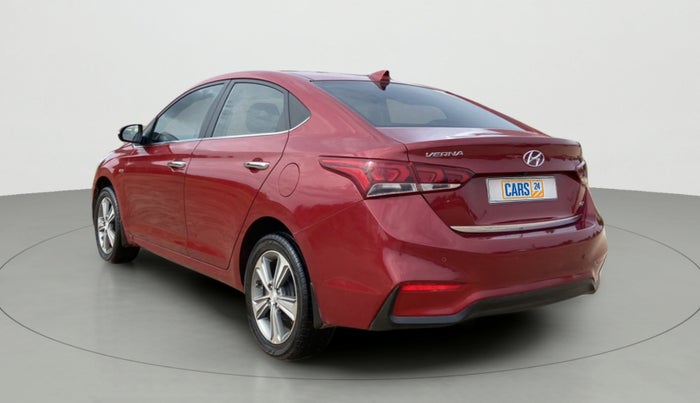 2019 Hyundai Verna 1.6 VTVT SX + AT, Petrol, Automatic, 52,144 km, Left Back Diagonal