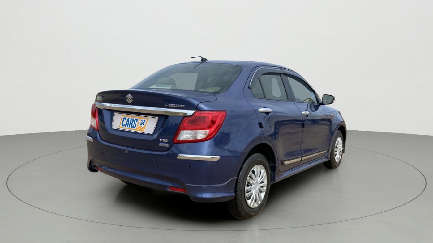 2017 Maruti Dzire VXI AMT, Petrol, Automatic, 33,324 km, Right Back Diagonal