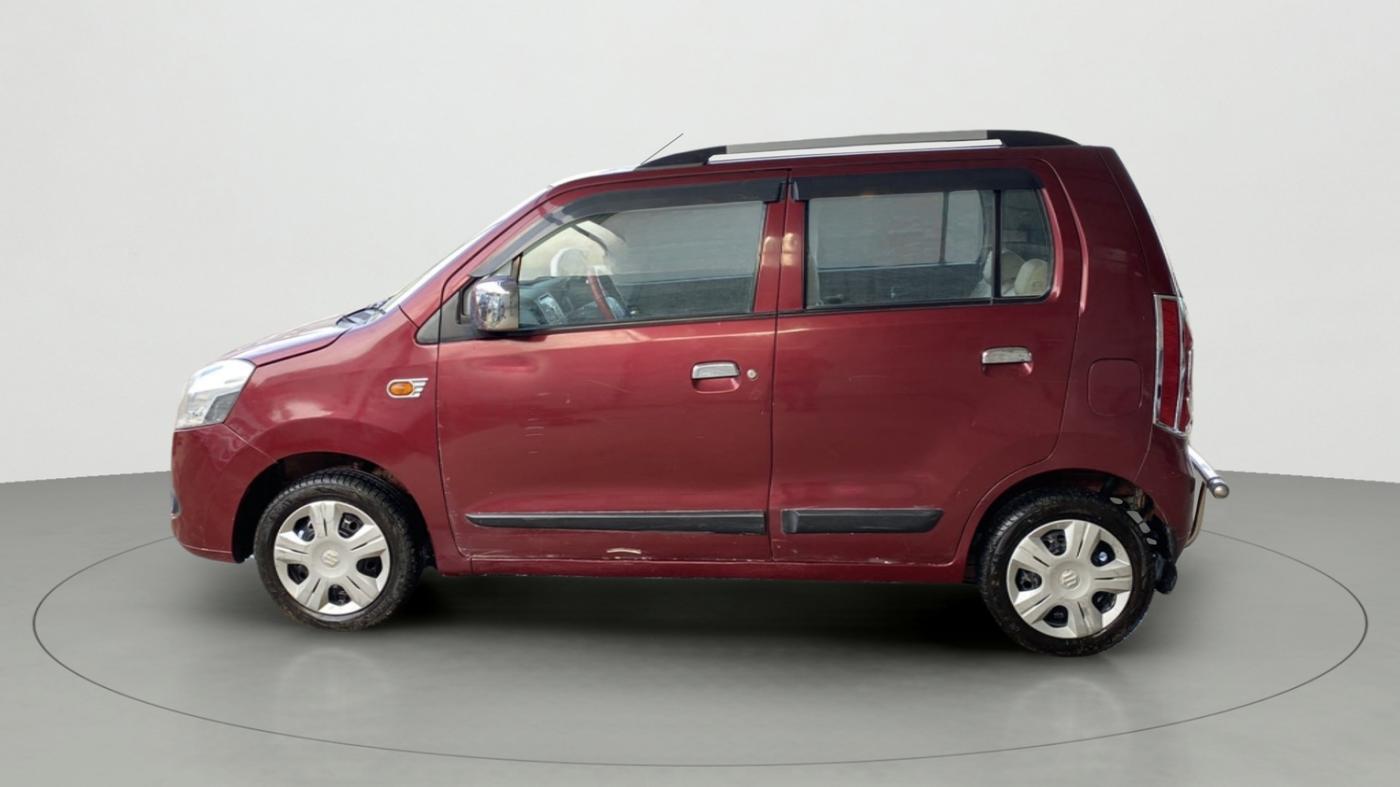 2012 Maruti Wagon R 1.0 VXI, Petrol, Manual, 61,195 km, Left Side