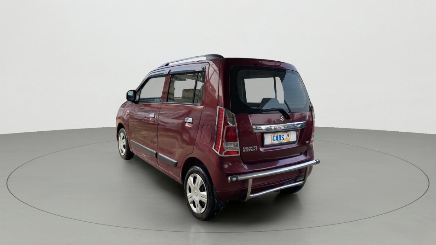 2012 Maruti Wagon R 1.0 VXI, Petrol, Manual, 61,195 km, Left Back Diagonal