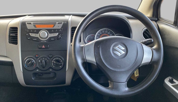 2015 Maruti Wagon R 1.0 VXI, Petrol, Manual, 37,345 km, Steering Wheel Close Up