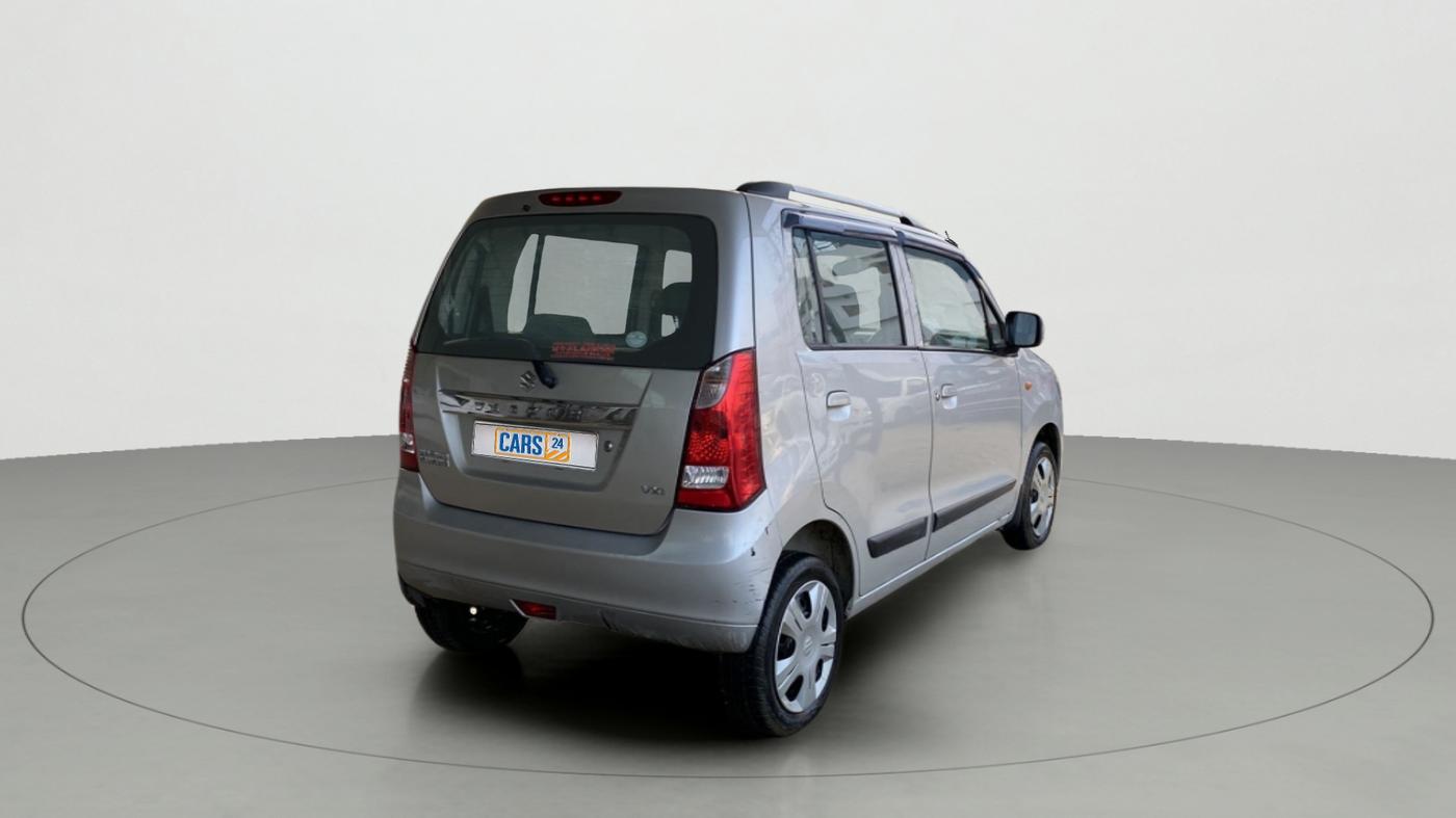 2015 Maruti Wagon R 1.0 VXI, Petrol, Manual, 37,345 km, Right Back Diagonal