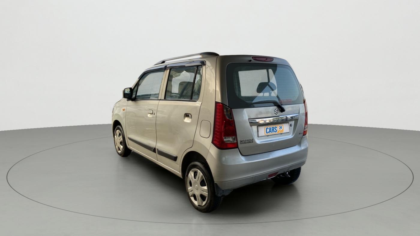 2015 Maruti Wagon R 1.0 VXI, Petrol, Manual, 37,345 km, Left Back Diagonal